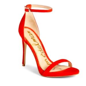 Women's Sam Edelman Ariella Ankle Strap Sandal Res Suede 8.5 M